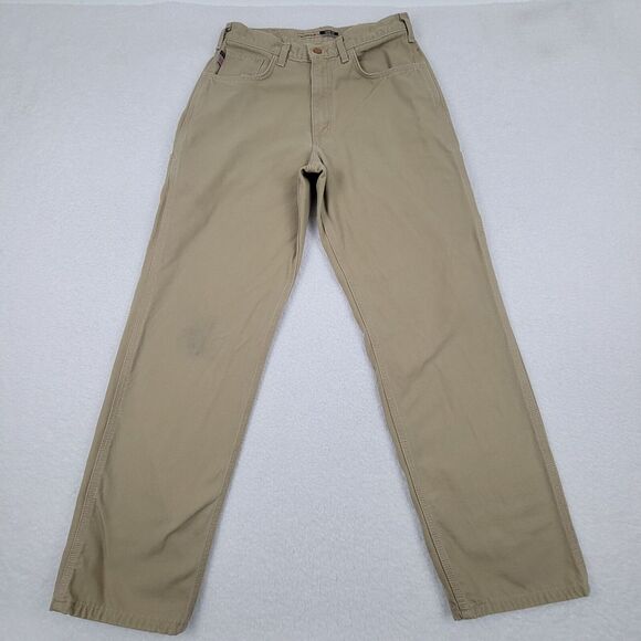 Carhartt FR Midweight Canvas Pant-Loose Mens 29x31.5 FRB159 GKH‎ **READ - Picture 1 of 11